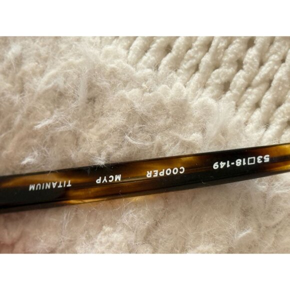 Salt Cooper MCXP Titanium Eyeglasses Rectangular Frames Handcrafted In Japan Bro - Picture 7 of 7